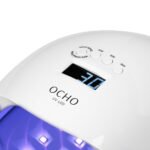 OCHO NAILS X13 65W UV-LED-Lampe, weiß mit Spiegelboden – Bild 5