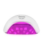 OCHO NAILS X13 65W plus UV-LED-Lampe, weiß mit Spiegelboden – Bild 3