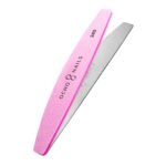 Ocho Nails Halbmondfeile mit Metallkern + Polieraufsätze 240 10 Stück.