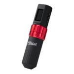 EL CARTEL VISPA Kabellose Tätowiermaschine Schwarz/Rot – Bild 2