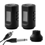 EL CARTEL VISPA Kabellose Tätowiermaschine Schwarz/Rot – Bild 8