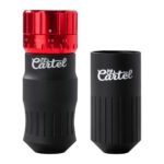 EL CARTEL VISPA Kabellose Tätowiermaschine Schwarz/Rot – Bild 9