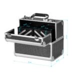 Kosmetikkoffer SC 44 schwarz – Bild 9