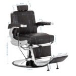 Hair System BM88066 Friseurstuhl, Braun – Bild 14