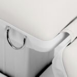 Elektrischer Kosmetikstuhl Eclipse mit 4 Motoren, weiß – Bild 10