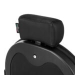 Gabbiano Niccolo Friseurstuhl, glatt schwarz (ohne Knöpfe) – Bild 16