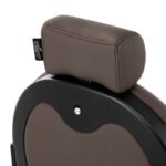 Gabbiano Niccolo Friseurstuhl, braun, glatt (ohne Knöpfe) – Bild 16