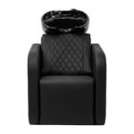 Gabbiano Sylvia elektrische Haarwaschmaschine mit Massagefunktion, schwarz – Bild 5