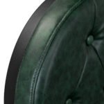 Gabbiano President Friseurstuhl, grün, mit schwarzem Fuß – Bild 8