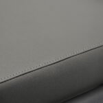 Gabbiano Porto Friseurstuhl in Grau mit grauem Gestell – Bild 6