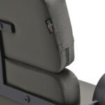 Gabbiano Porto Friseurstuhl in Grau mit grauem Gestell – Bild 7