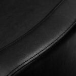 Gabbiano Sevilla Friseurstuhl, schwarz, mit schwarzem Gestell – Bild 5