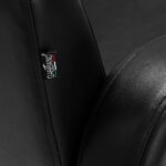 Gabbiano Sevilla Friseurstuhl, schwarz, mit schwarzem Gestell – Bild 6