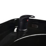 Gabbiano Porto Friseurwaschstation schwarz und orange – Bild 7