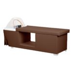 Gabbiano Maldives Head Spa mit einer braunen Liege