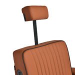 Gabbiano Levi brauner Friseurstuhl (glatte Oberfläche) – Bild 11