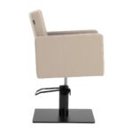 Gabbiano Vitoria beige Friseurstuhl – Bild 3