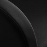 Gabbiano Elda Friseurstuhl, schwarz, mit schwarzem Gestell – Bild 6