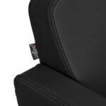 Gabbiano Elda Friseurstuhl, schwarz, mit schwarzem Gestell – Bild 8