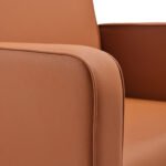 Gabbiano Bilbao Friseurstuhl, braun, mit schwarzem Gestell – Bild 5