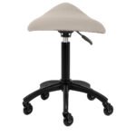 Gabbiano D032 beigefarbener Friseurhocker – Bild 4