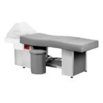 Friseurwaschplatz mit Liege Head Spa Gabbiano 017 grau