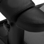 Azzurro Duschwanne mit Massagefunktion und schwarzem Duschwagen – Bild 5