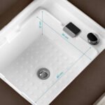 Gabbiano Bali Kopf-Spa mit Liegesessel, braun – Bild 13