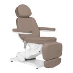 Sillon Classic elektrischer Kosmetikstuhl mit 3 Motoren, Graubraun
