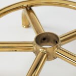 Kosmetikhocker 6001-G gold - weiß, 2. Wahl – Bild 6