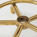 Kosmetikhocker 6001-G gold - schwarz, 2. Wahl – Bild 6