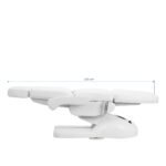 Azzurro Lux elektrischer Kosmetikstuhl, 3 Motoren, weiß – Bild 14