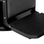 Gabbiano Visionerio Friseurstuhl, schwarz, mit schwarzem Gestell – Bild 9