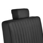 Gabbiano Visionerio Friseurstuhl, schwarz, mit schwarzem Gestell – Bild 10