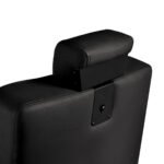 Gabbiano Visionerio Friseurstuhl, schwarz, mit schwarzem Gestell – Bild 12