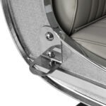 Gabbiano Visionerio grauer Friseurstuhl – Bild 16