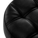 Gabbiano D054G Friseurhocker in Schwarz und Gold – Bild 4