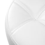 Gabbiano D054G weiß-goldener Friseurhocker – Bild 4