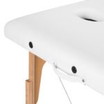 Balance 2-teilige, klappbare Massageliege aus Holz, weiß – Bild 10