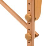 Balance 2-teilige, klappbare Massageliege aus Holz, weiß – Bild 11