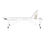 Balance Klappmassagetisch, Aluminium, 3-teilig, weiß – Bild 3