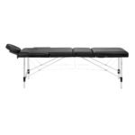 Balance Klappmassagetisch, Aluminium, 3-teilig, schwarz – Bild 2