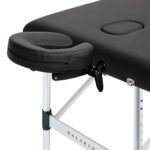 Balance Klappmassagetisch, Aluminium, 3-teilig, schwarz – Bild 5