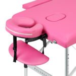 Balance Klappmassagetisch aus Aluminium, 2-teilig, rosa – Bild 3