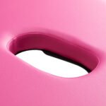 Balance 2-teilige, klappbare Massageliege aus Holz, rosa und schwarz – Bild 9