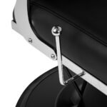 Gabbiano Elias schwarzer Friseurstuhl – Bild 9