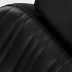 Gabbiano Elias schwarzer Friseurstuhl – Bild 11