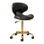 Gabbiano Q-4599G v2 schwarzer Kosmetikhocker