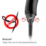 Valera Trockner 8500 Ionic 2000W Rotocord Nachtschwarz – Bild 2