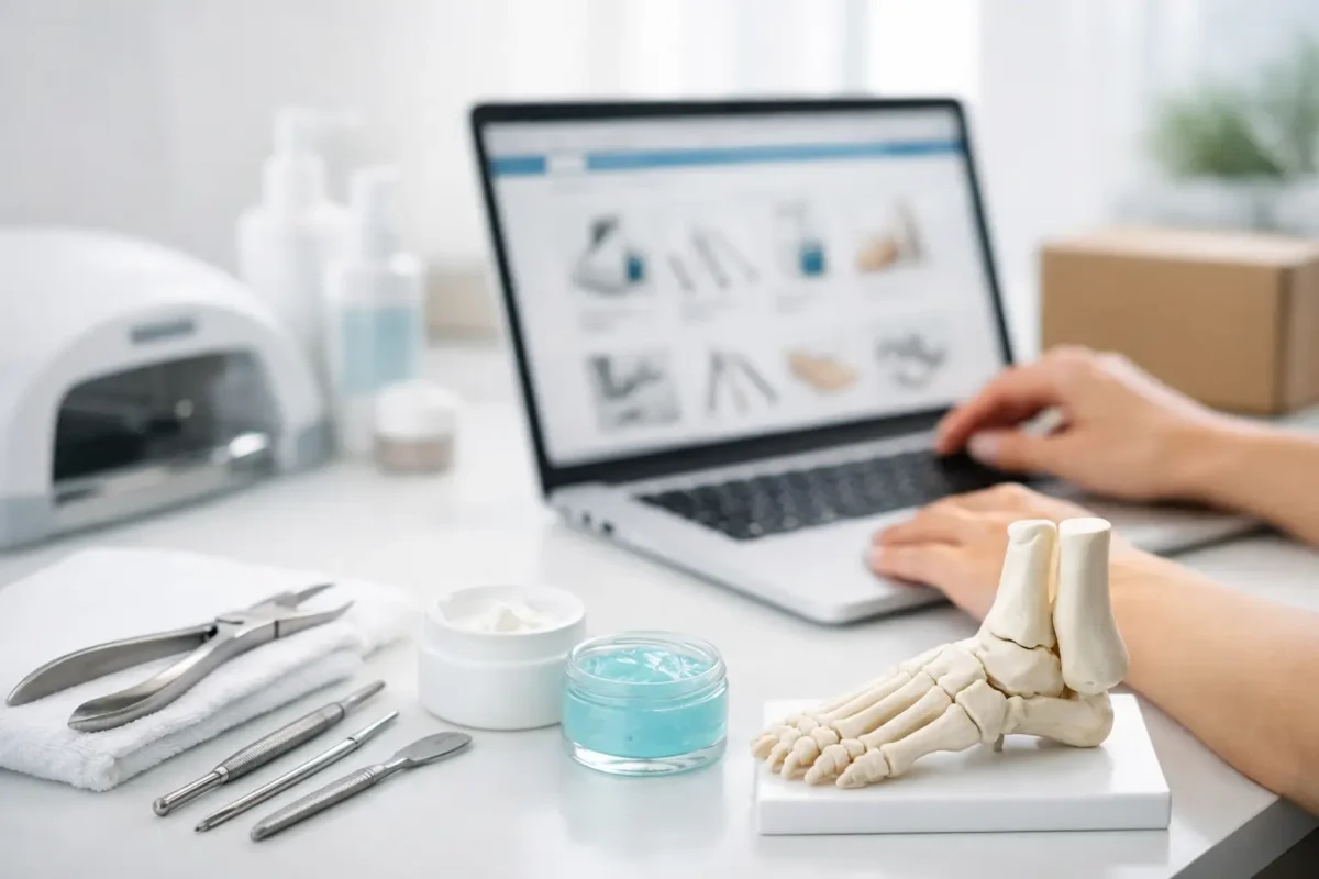 Podologie Bedarf online kaufen mit System